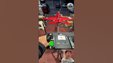 Do you wanna fly rc plane with this joystick?#rcmodel #rcplane #aircraft #flightsimulator #joystick