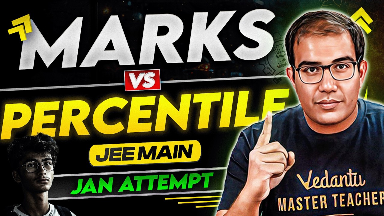 JEE 2026 | 🔎 Detailed Marks vs Percentile | 🎯January Attempt | Vinay Shur Sir
