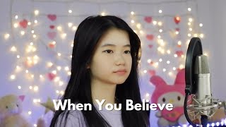 When You Believe | Shania Yan Cover chords