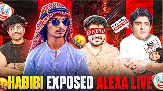 HABIBI EXPOSED ALEXA LIVE 😱 Sach Sabke Samne Aa Gaya! Alexa Ka Game Over? #exposed #up40fflive