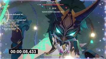 15 SEC FFXX vs Aeonblight Drake Spiral Abyss 12-3-2 Xiao Speedrun