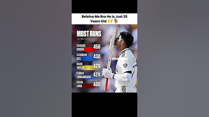 Most Runs In A Test Match 🔥 #shorts #cricket #indvsseng #shubmangill