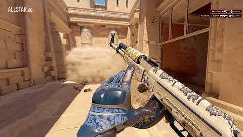 ACE AK-47 Inheritance clutch 1v5 on Anubis CS2 FACEIT