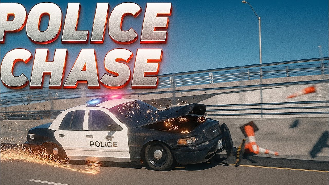 Blender Short Police Chase Animation (4K)