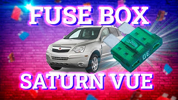 Saturn Vue (2008-2010) fuse box diagrams