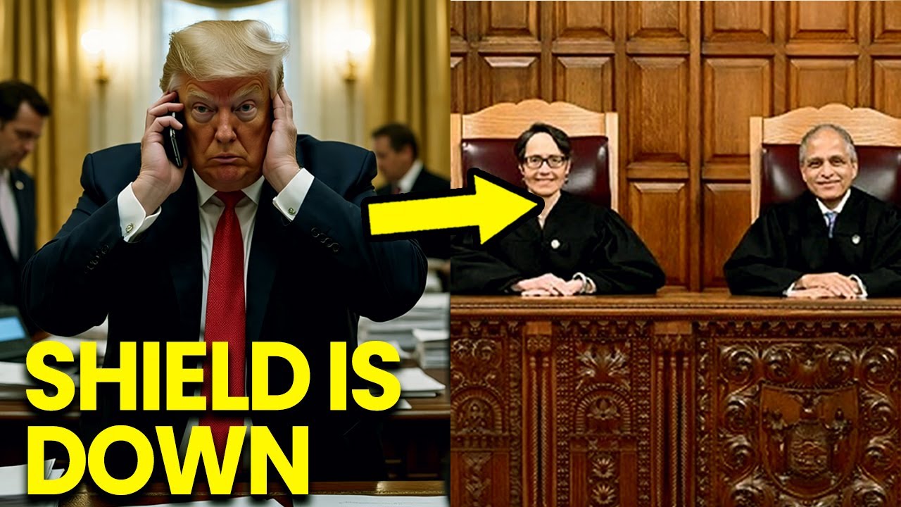 Trump BLINDSIDED as LEGAL SHIELD SLIPS AWAY