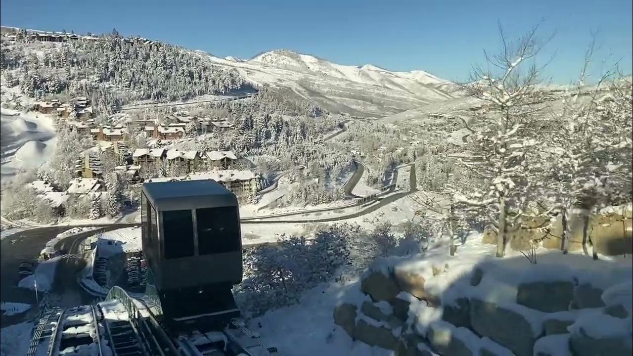 St. Regis Deer Valley Funicular view YouTube