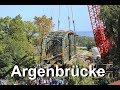 Argenbrücke am 1000 Tonnen Kran