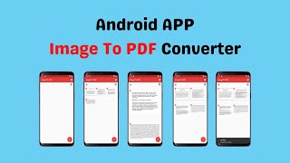App Intro | Image To PDF Converter - Free Android App screenshot 2