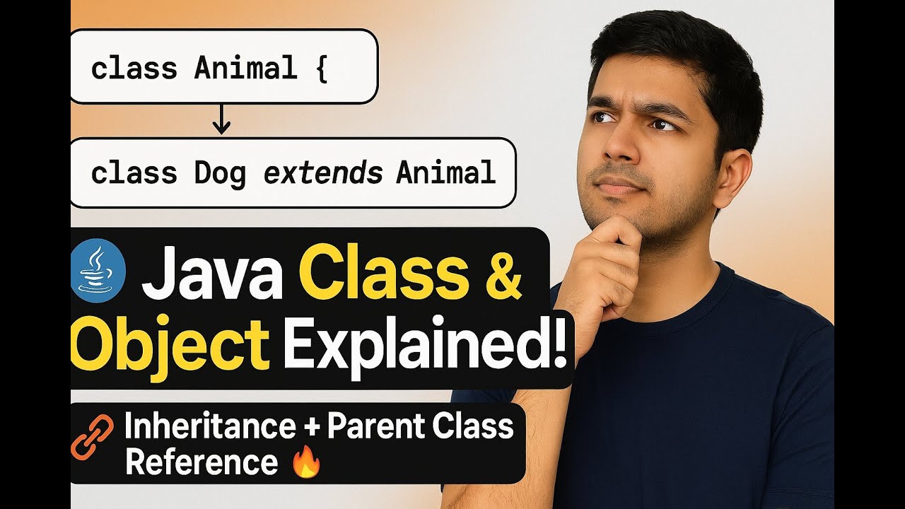 Java Class & Object in 15 Mins 🚀 | Inheritance & Parent Class Explained ...