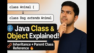 Java Class & Object in 15 Mins 🚀 | Inheritance & Parent Class Explained!
