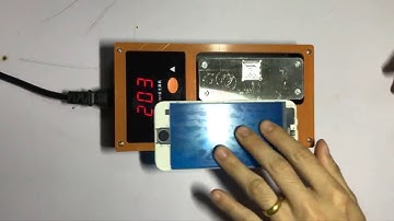 Kaisi 301 LCD Frame Bezel Separator and Chip Degumming Machine For iPhone
