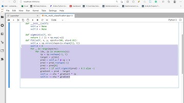 Logistic Regression to Create a Multi-Class Classifier from Scratch.