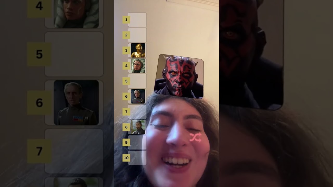 Play Blind Ranking With Us! - Star Wars Characters #1 #games4two #blindranking #starwarsgames #fun