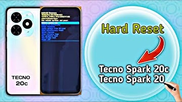 Tecno Spark 20, 20 Pro, 20C Hard Reset | Factory Reset | Tecno BG7n, KJ5 Factory Reset | 2025