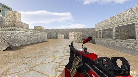 HD Модель M249 - System Lock for CS 1.6.