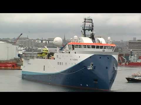 WG Tasman Outbound from the Port of Aberdeen