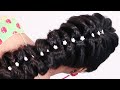 Messy Braid Hairstyle | Engagement and Reception look hairstyles | PlayEven Fashions