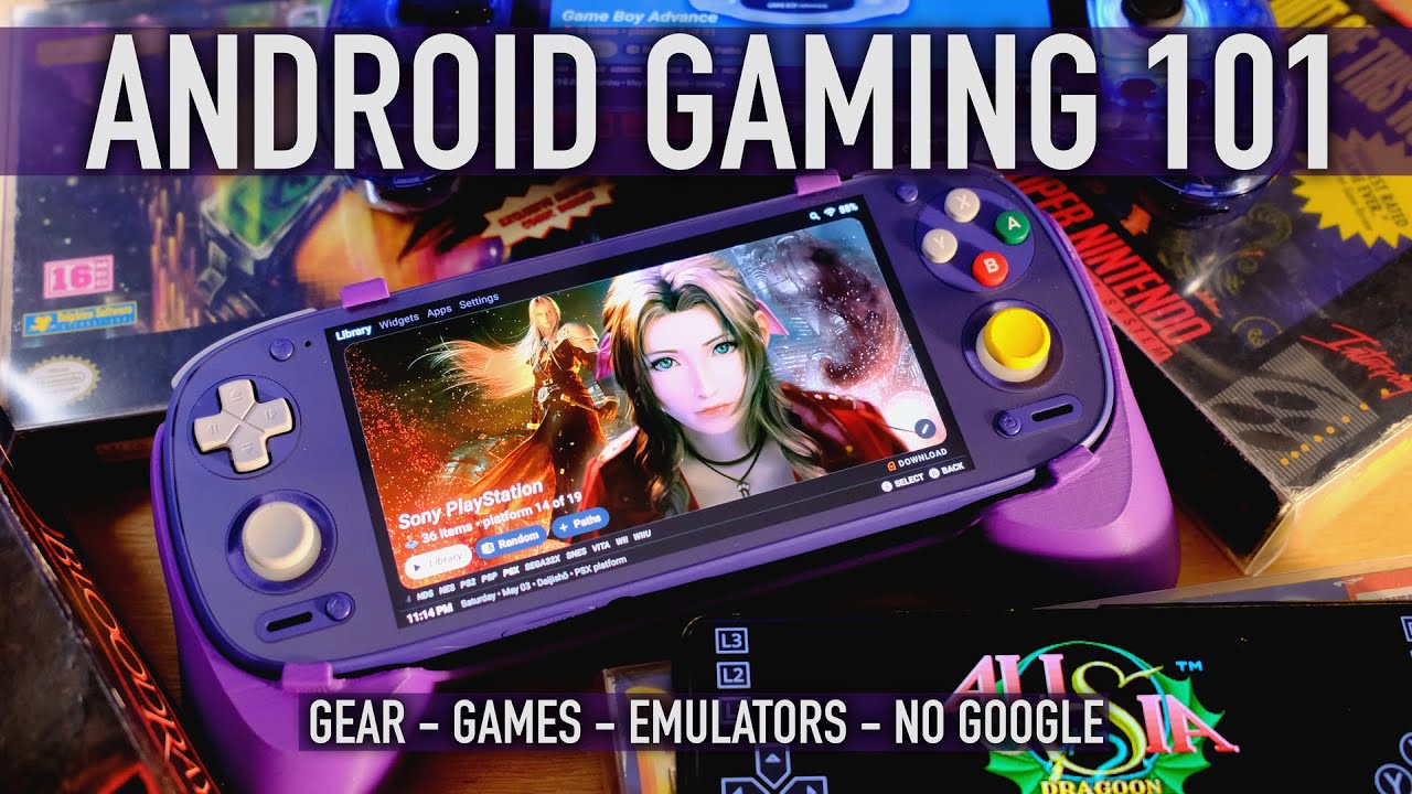 Android Gaming 101: Emulators, Launchers, NO GOOGLE, Retroarch ...