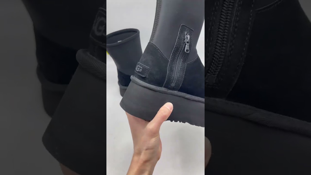 UGG CLASSIC DIPPER BLACK