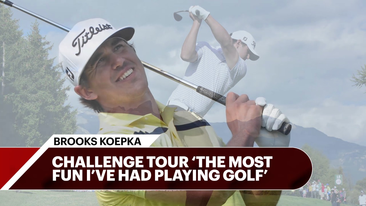 Challenge Tour 'the most fun' Brooks Koepka's had playing golf GOLF