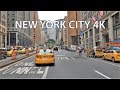 Driving Downtown - Park Avenue 4K - New York City USA