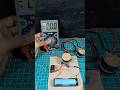 Generate electricity using a DC motor and measure that voltage।  #dcmotor  #youtubeshorts