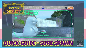 *Fixed Spawn* Where To Catch Quagsire In Pokemon Scarlet & Violet *The Teal Mask* | Quick Guide