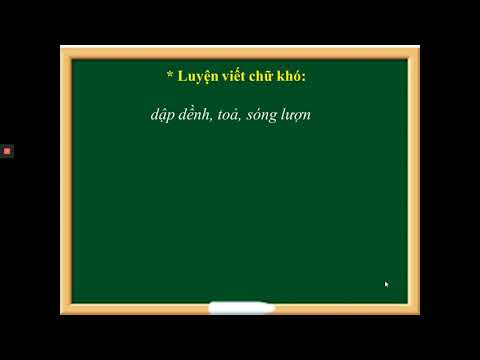 Chính tả: Nhớ viết: Bàn tay cô giáo