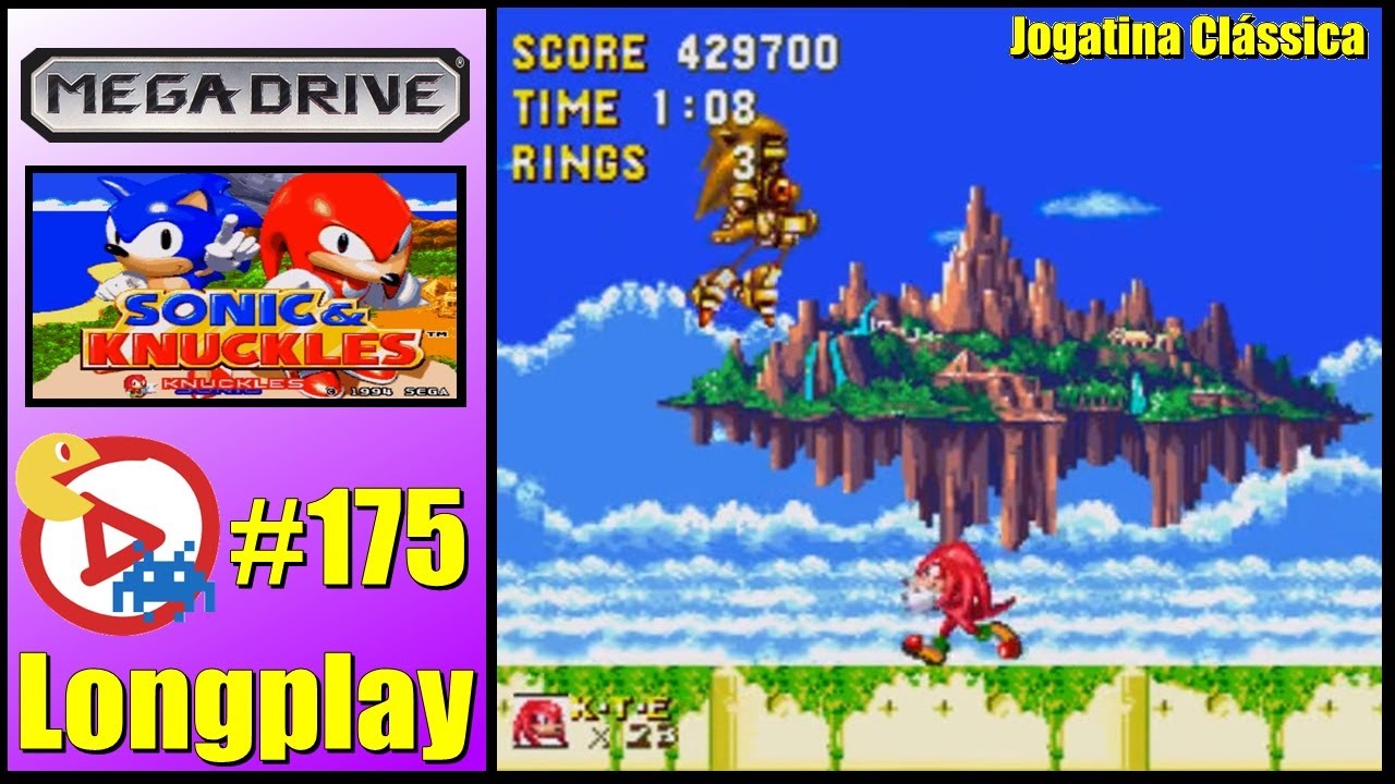 Mega Drive Longplay Sonic & Knuckles - YouTube
