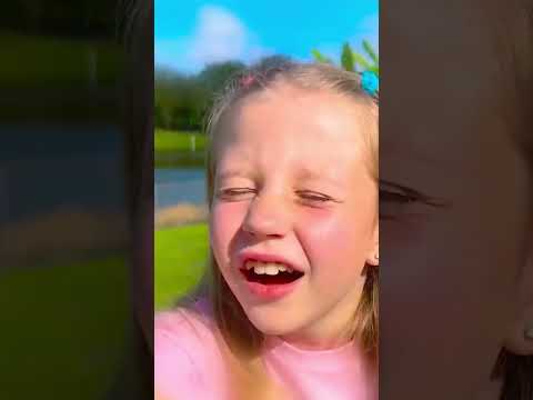 Nastya plays with poor eyesight #Shorts