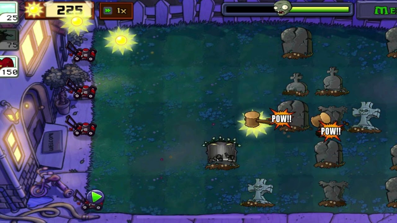 [TAS] plants vs zombies whack a zombie 2