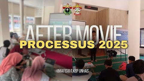 AFTER MOVIE PROCESSUS 2025