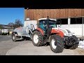 Gülle fahren 2019 | Steyr 6135 Profi & Garant Kotte