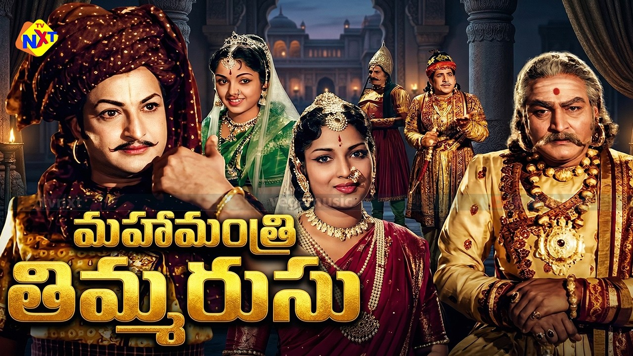 Timmarusu Mahamantri Timmarusu - మహామంత్రి తిమ్మరుసు Telugu Full Movie | N.T.Rama ...