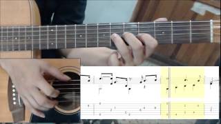 เพลงพระราชนิพนธ์ ใกล้รุ่ง Cover Guitar & TAB chords