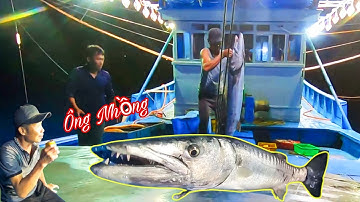 CÂU CÁ BIỂN TRƯỜNG SA 3_Lần Đầu Gặp Cá Nhồng TO KHỦNG KHIẾP ,Qúa Đã