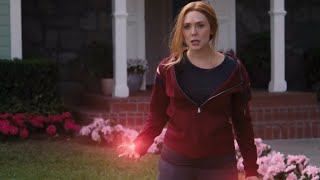 Scarlet Witch Fights And Power Use Wandavision Episode 6 7 And 8