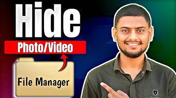 File Manager mein Photo/Video Hide kaise karen | Bina kisi App ke Photo/Video Hide in Mobile