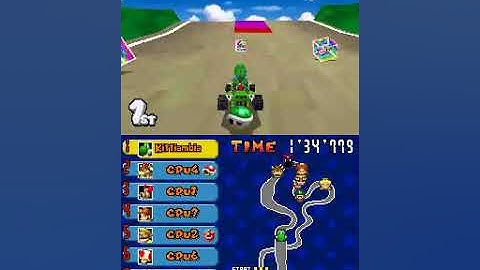 Mario Kart DS Pre-alpha Replica: Kart physics more like those from E3 2004