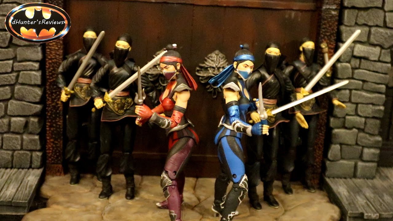 Mortal Kombat 11 - Kitana and Baraka Figures by McFarlane Toys