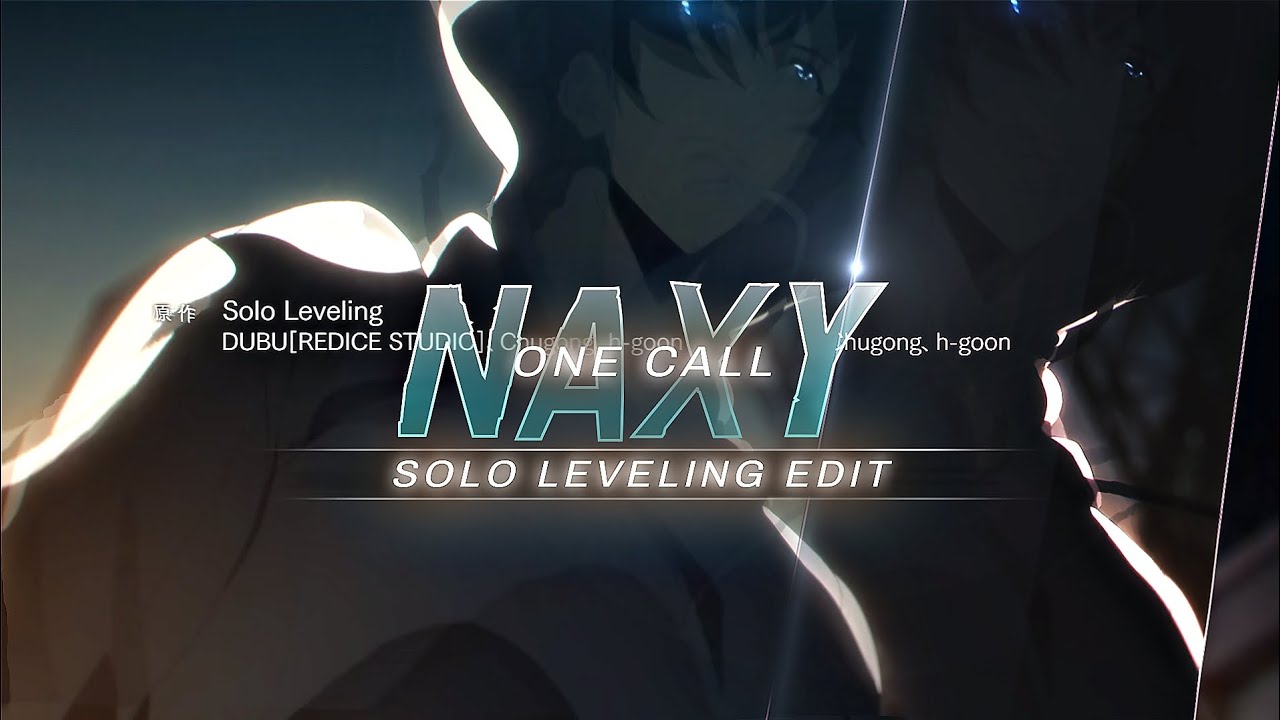 One Call - Solo leveling - Amv/Edit