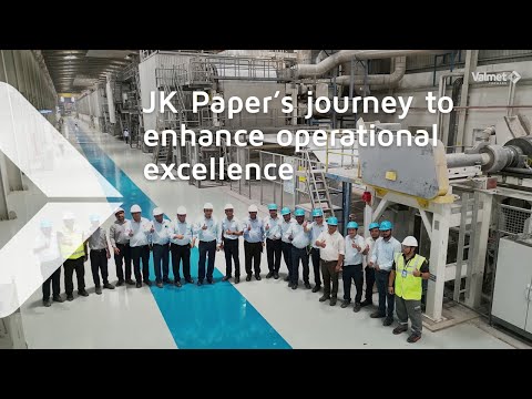 JK Paper Songadh mill investments into pulp and board production with the help of Valmet - video from PMP Group