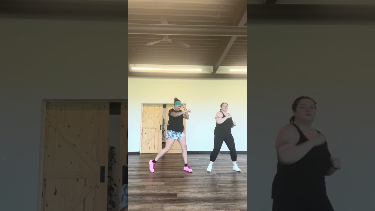 “We will rock you” remix by Pitbull and Red one. Dance fitness with Mercedes 