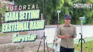 Tutorial Cara Setting Eksternal Radio GNSS GPS RTK Satelit S1 dengan Aplikasi Survstar | Dnd Survey screenshot 5