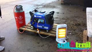 SDMO Inverter Pro 3000 LPG Starting Process by SailandTrail.co.uk