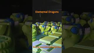 Printing an ENTIRE Dragon Army! 🐉🔥⚡💧 #ElementalDragons Printing an ENTIRE Dragon Army! 🐉🔥⚡💧 #ElementalDragons