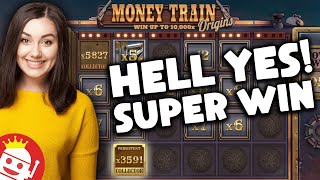 😱 SICK WIN ON RELAX GAMING'S MONEY TRAIN ORIGINS SLOT! screenshot 3