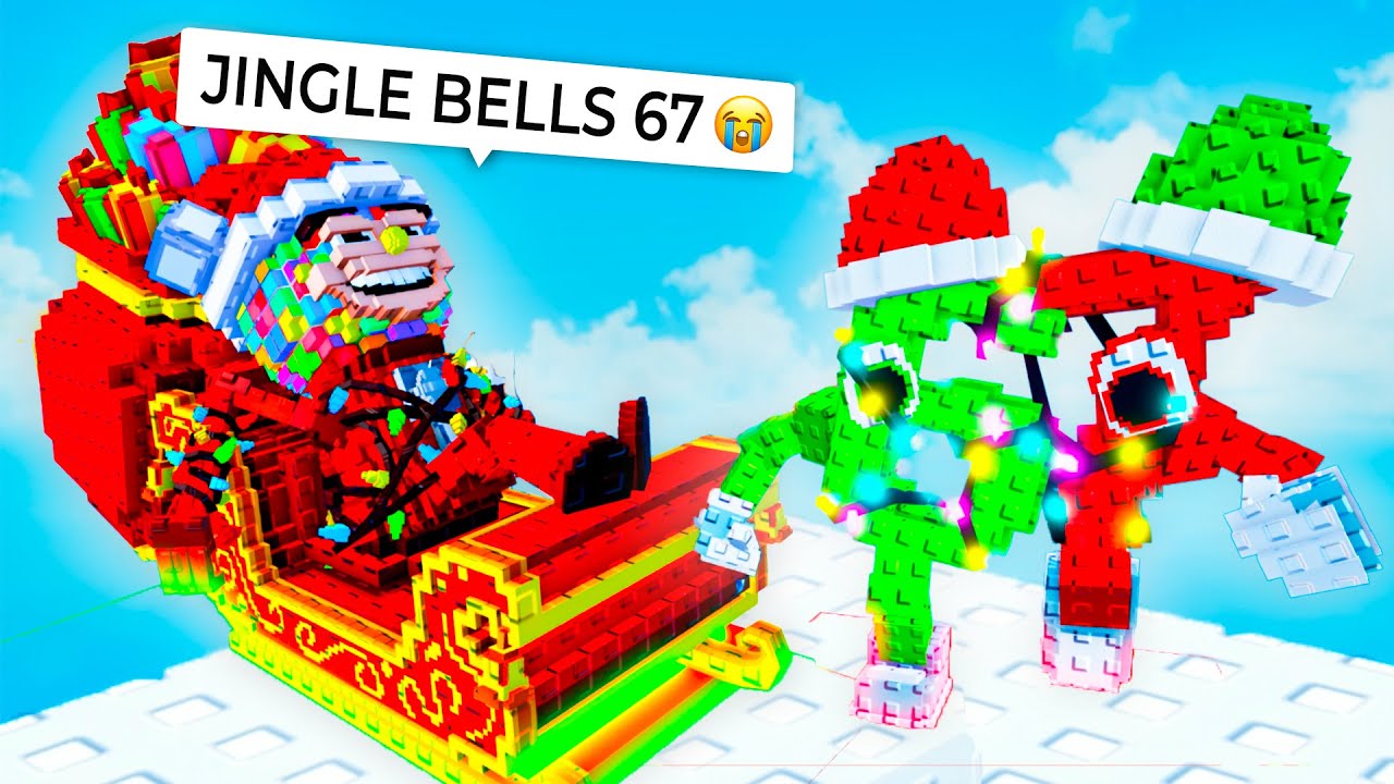 Roblox Slap Tower Funny Moments (BRAINROT HOLIDAY EDITION) 🎄🎅