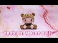 Baby in a bear suit  part 1 making amigurumi crochet doll